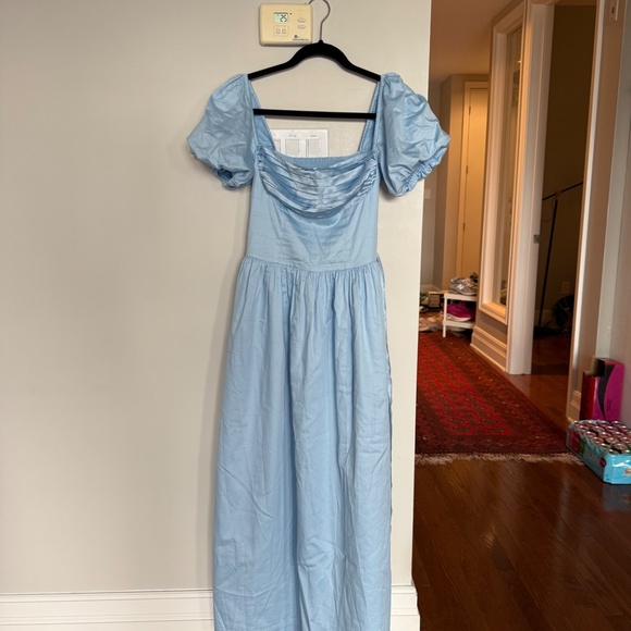 Murlong Cres Matilda Maxi Dress - Baby Blue - Picture 5 of 10